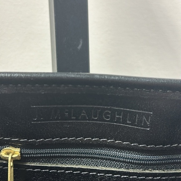 J. McLaughlin Holiday Wreath Purse Bag Black Vintage Embroidered Party Preppy - Picture 4 of 8